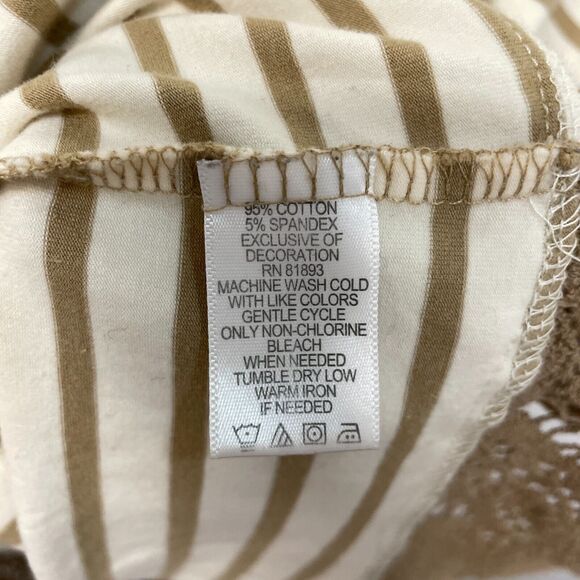 Isaac Mizrahi Live Women Short Sleeve Blouse Top Shirt Size XL X-Large M276 -6 - Picture 6 of 13